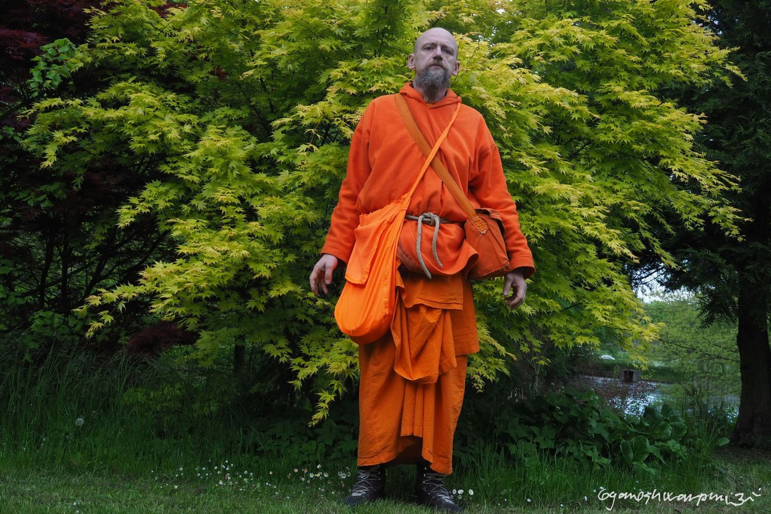 Maháprabhudíp ášram ve Střílkách. Foto: Svámí Gyaneshwarpuri, samospoušť 2023.