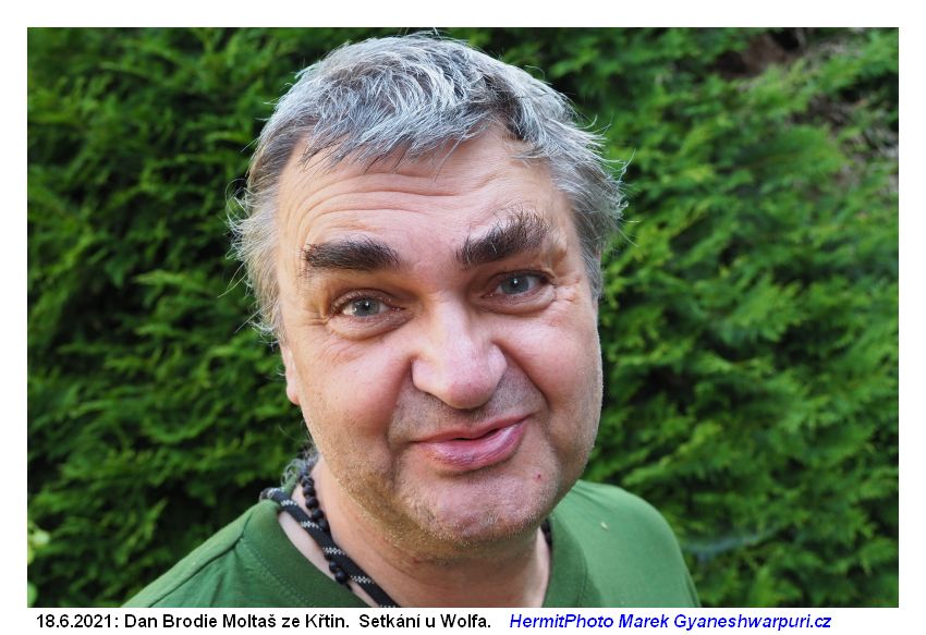 Dan Moltaš ze Křtin. Foto: Marek Gyaneshwarpuri 2021.