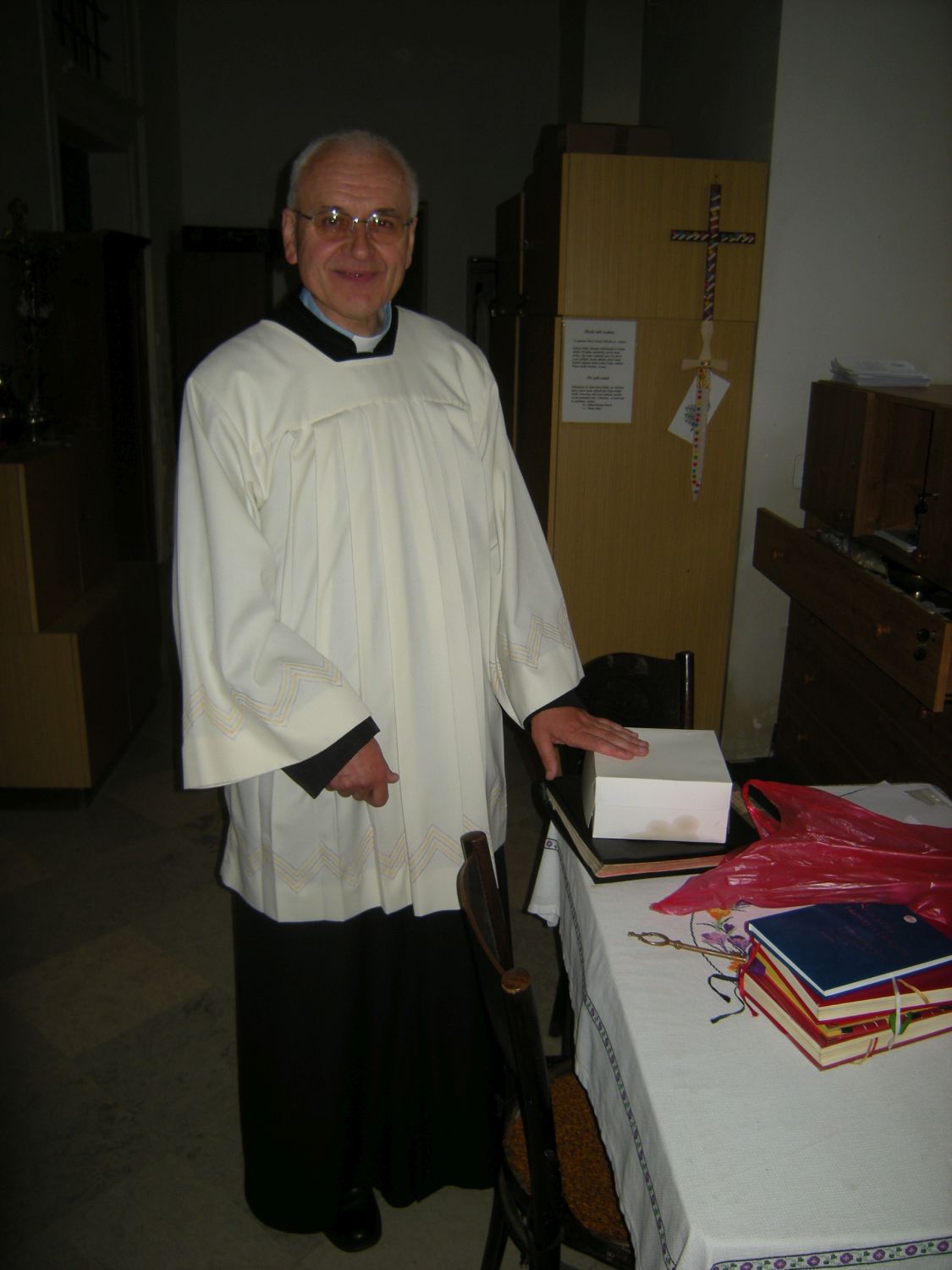 P. Jan Peňáz, Křtiny. Foto: Marek P. Gyaneshwarpuri (2009).