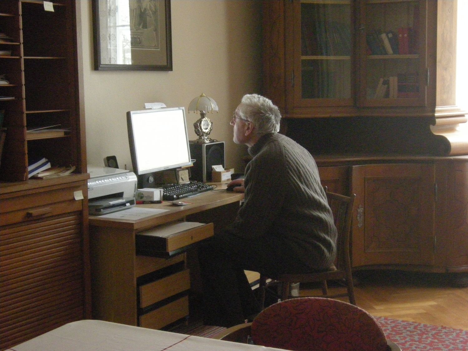 P. Jan Peňáz, Křtiny. Foto: Marek P. Gyaneshwarpuri (2010).