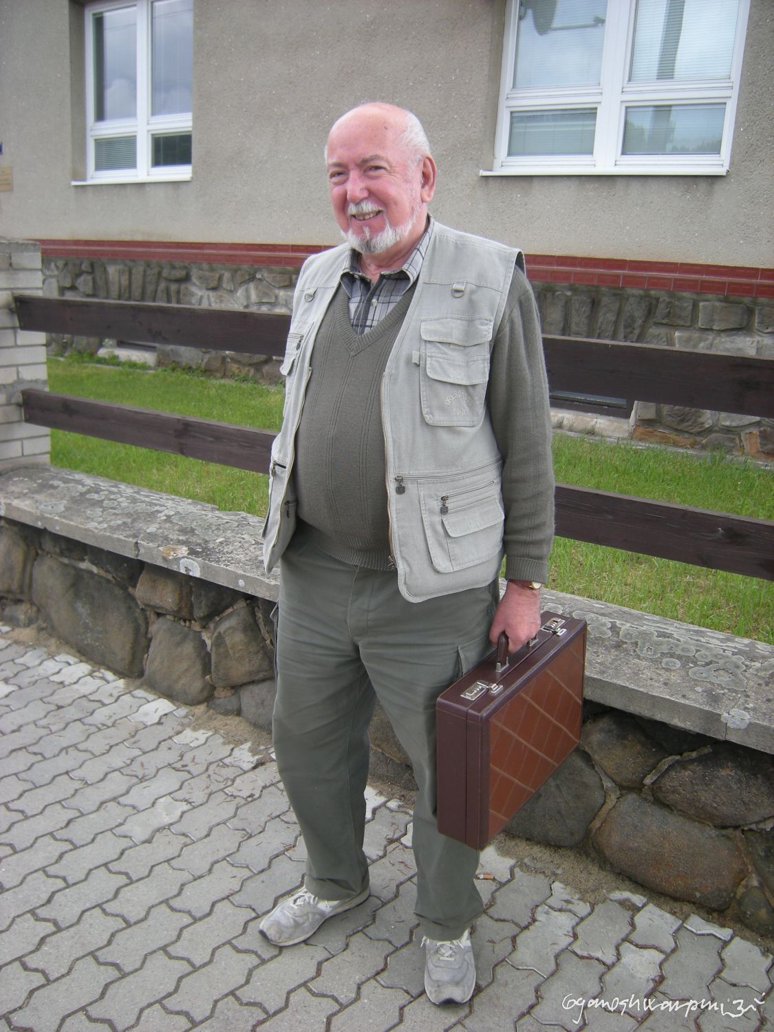 Mgr. Ladislav Slezák - setkání v Blánsku (2009). Foto: Marek P. Gyaneshwarpuri.