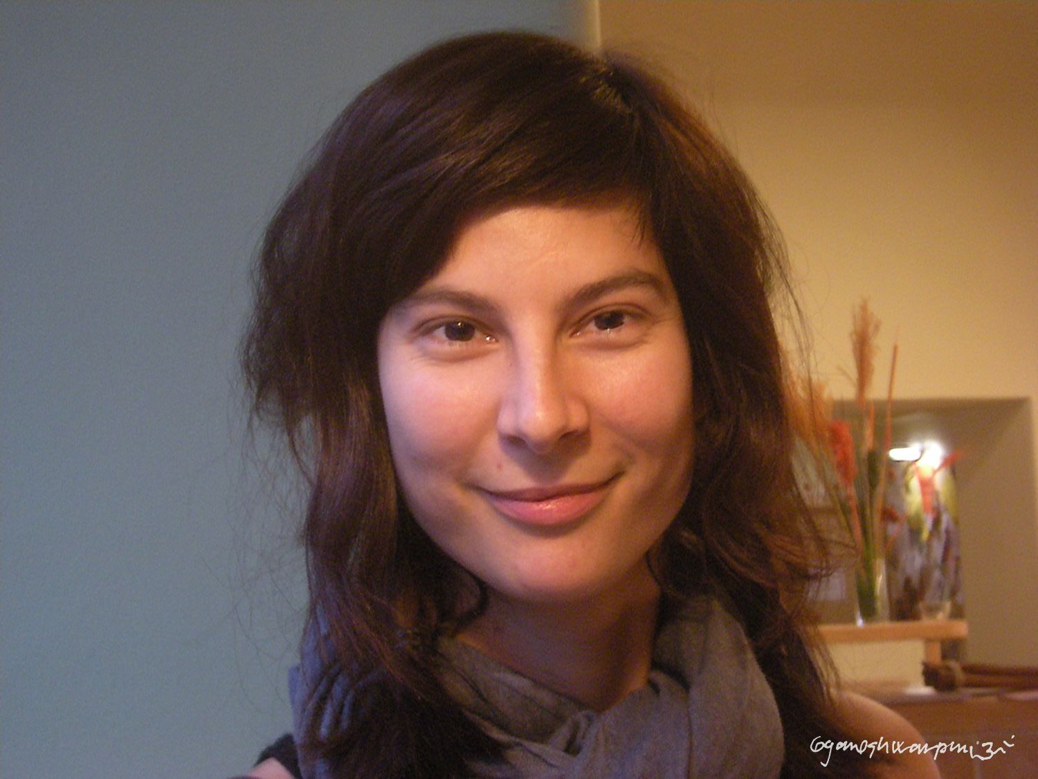 Poustevnice Klára z Olomučanské plošiny (2009-2010).  Foto: Marek P.  Gyaneshwarpuri (2009-2010).