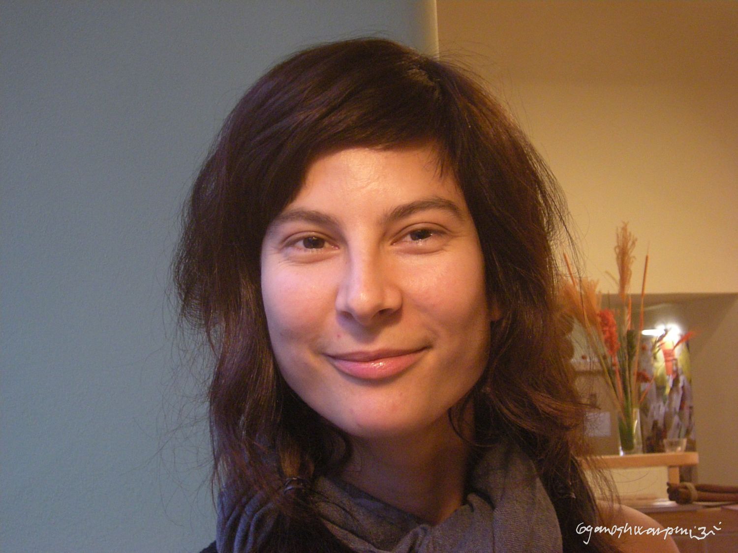 Poustevnice Klára z Olomučanské plošiny (2009-2010).  Foto: Marek P.  Gyaneshwarpuri (2009-2010).