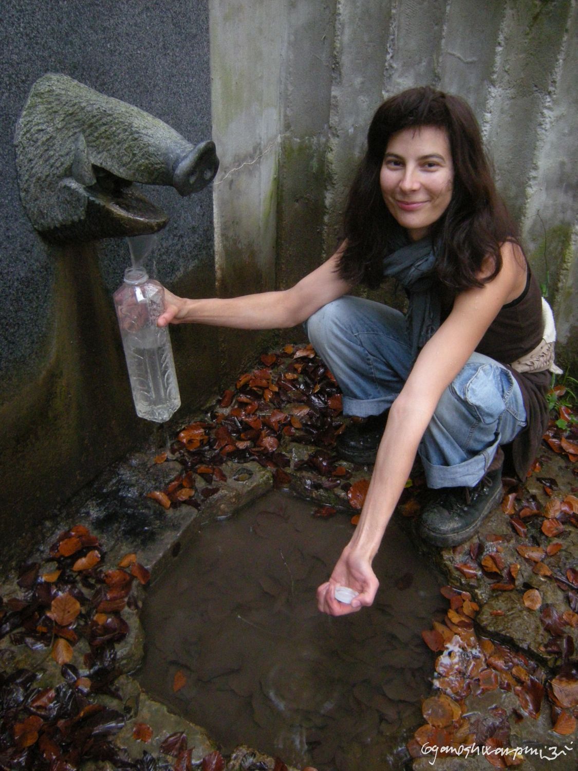 Poustevnice Klára z Olomučanské plošiny (2009-2010).  Foto: Marek P.  Gyaneshwarpuri (2009-2010).