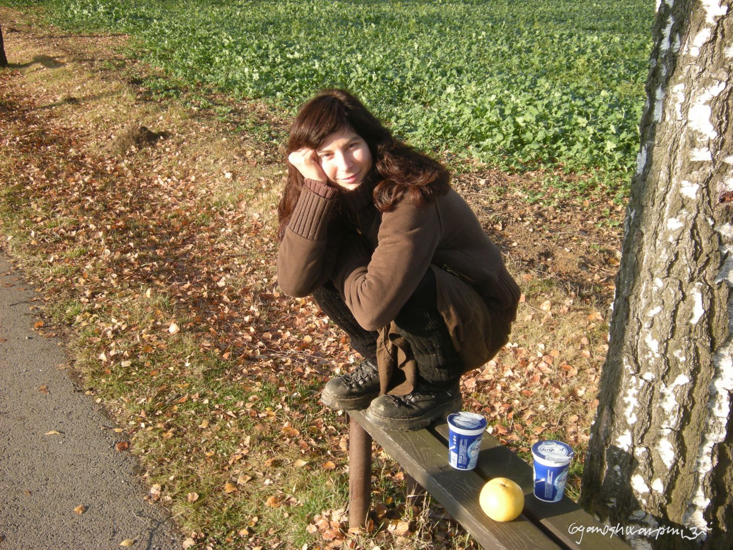 Poustevnice Klára z Olomučanské plošiny (2009-2010).  Foto: Marek P.  Gyaneshwarpuri (2009-2010).