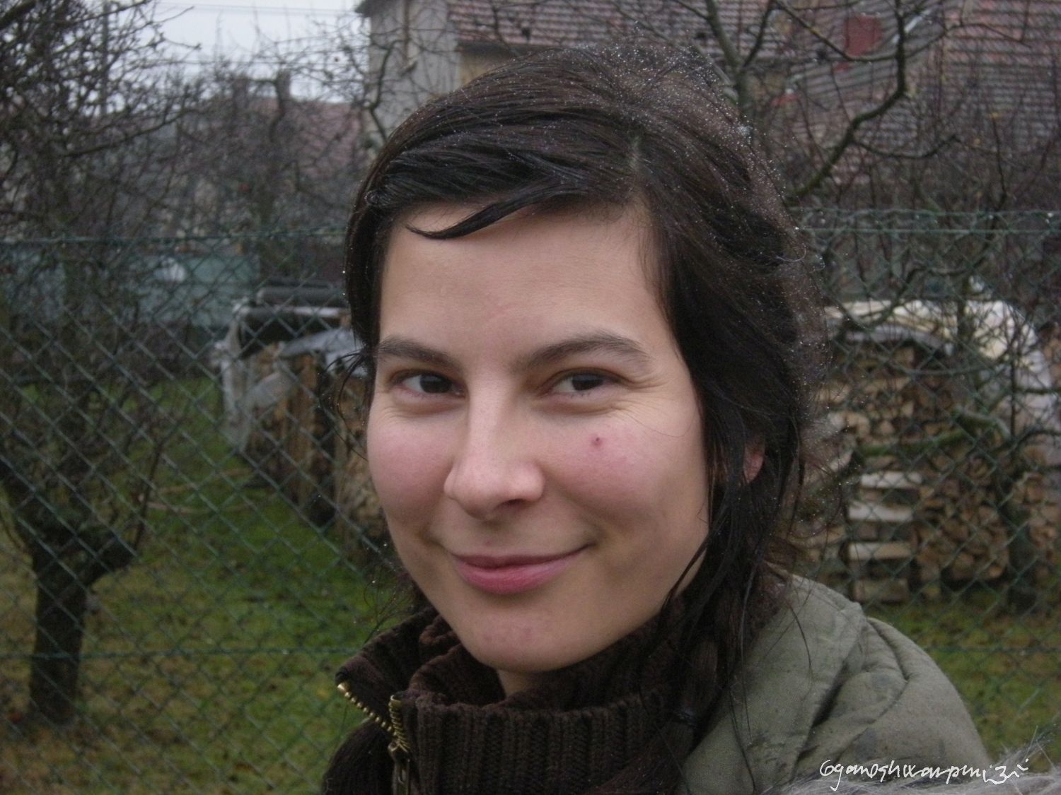 Poustevnice Klára z Olomučanské plošiny (2009-2010).  Foto: Marek P.  Gyaneshwarpuri (2009-2010).