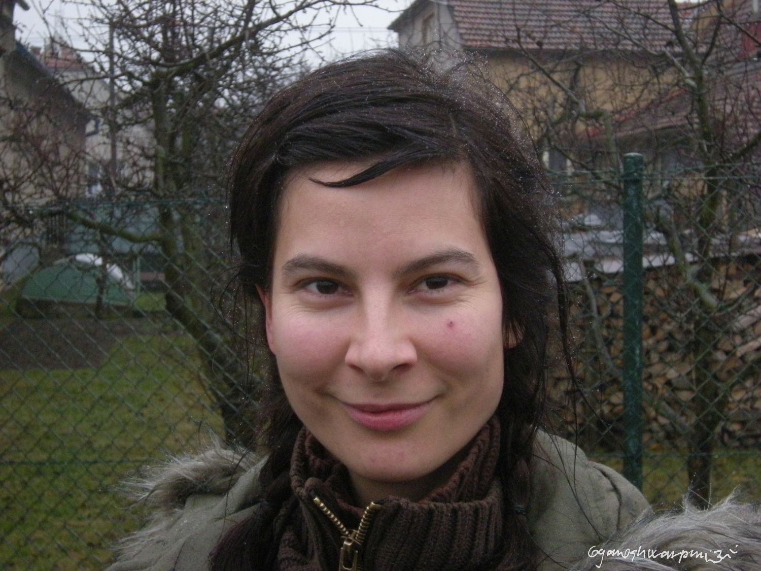 Poustevnice Klára z Olomučanské plošiny (2009-2010).  Foto: Marek P.  Gyaneshwarpuri (2009-2010).