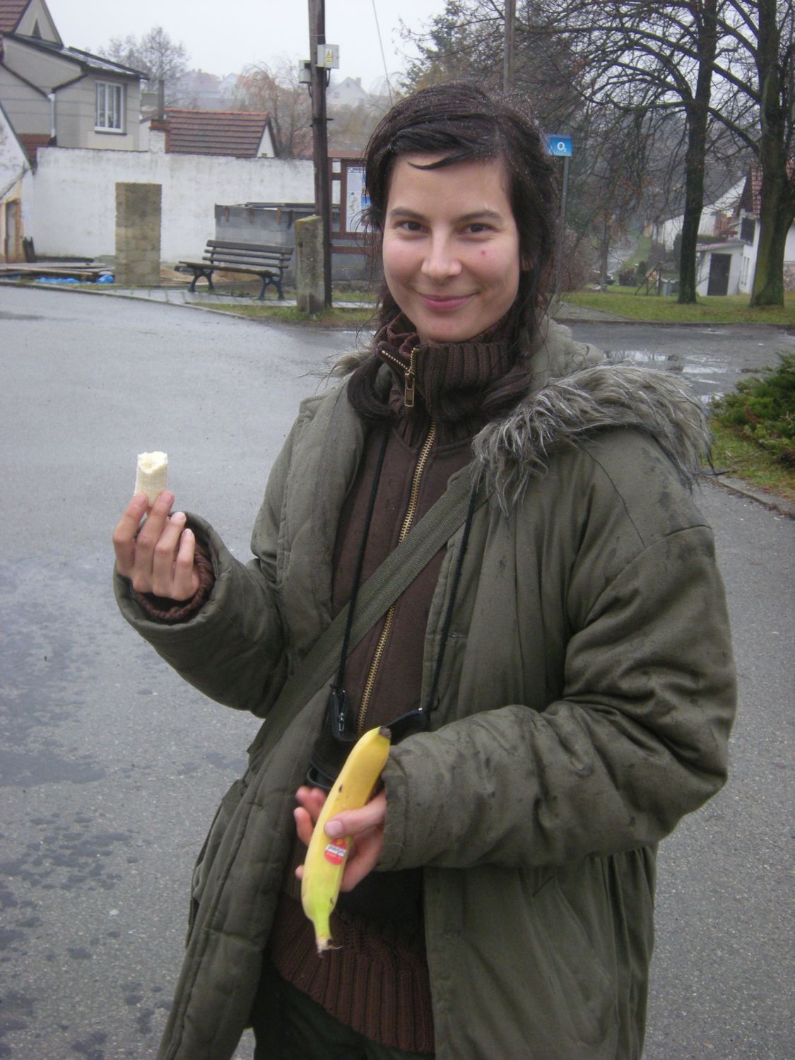 Poustevnice Klára z Olomučanské plošiny (2009-2010).  Foto: Marek P.  Gyaneshwarpuri (2009-2010).