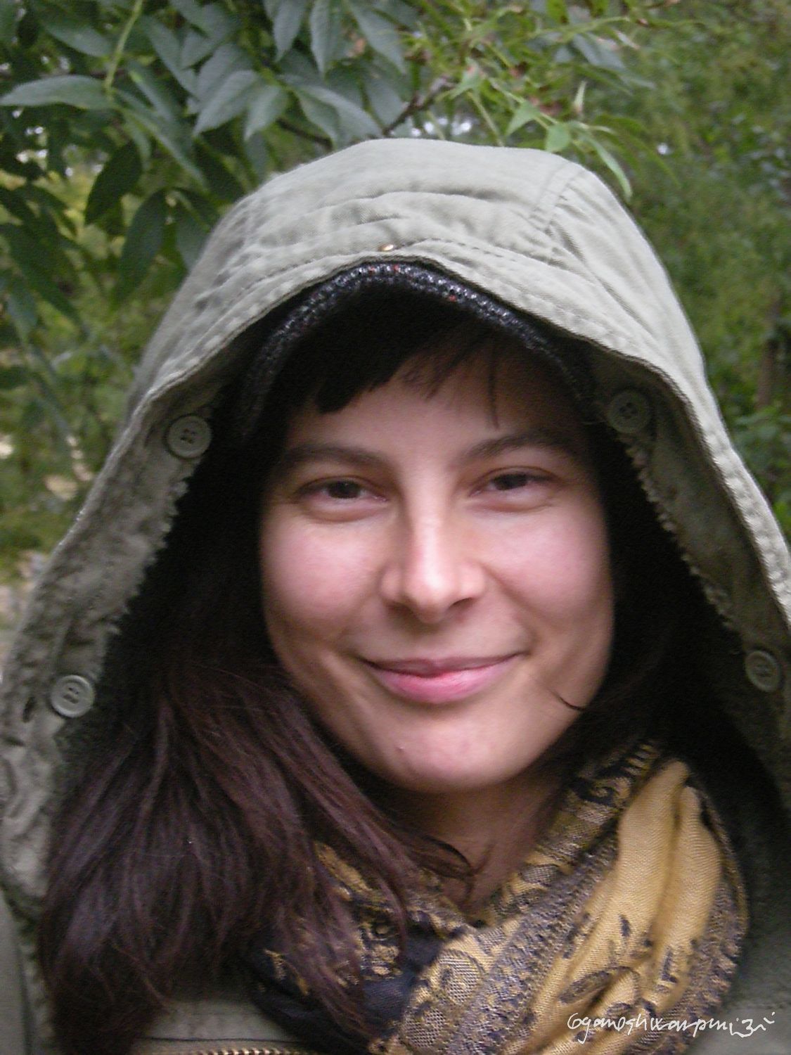 Poustevnice Klára z Olomučanské plošiny (2009-2010).  Foto: Marek P.  Gyaneshwarpuri (2009-2010).