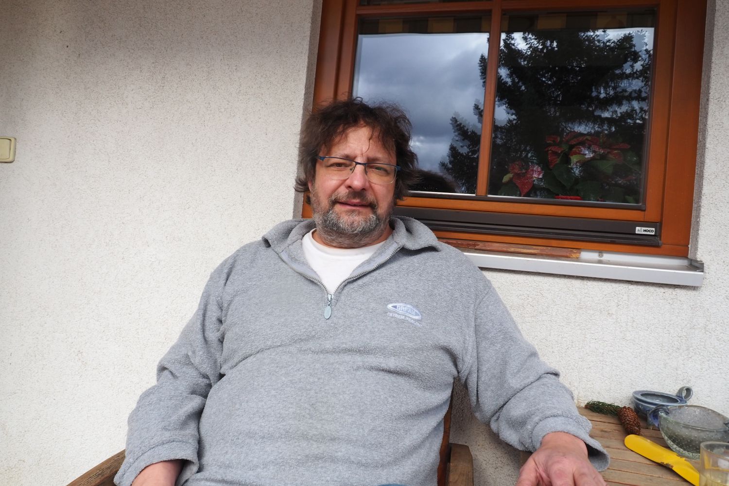 Tomáš Mokrý - setkání v Babicích nad Svitavou (2021). Foto: Marek Gyaneshwarpuri.