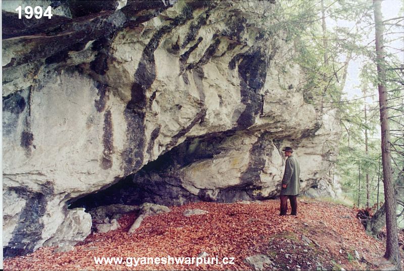 Slovenský ráj - jeskyně Poustevna - původní stav. Foto: Marek Šenkyřík 1994.