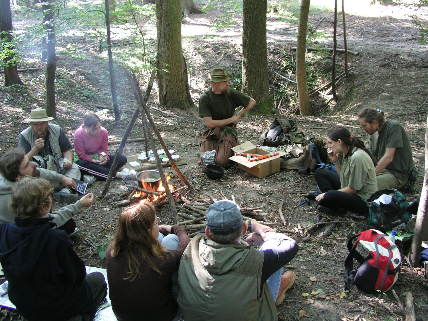 Setkání u Závrtu u Habrůveckých smrků (2005).
