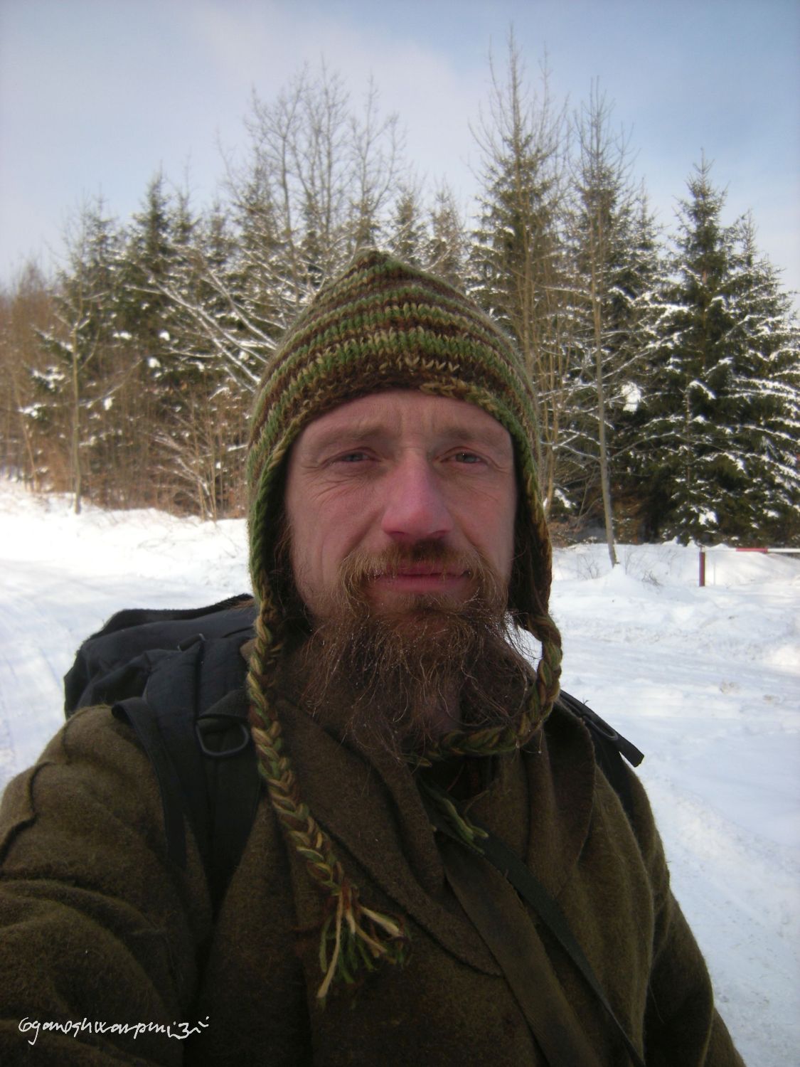 Někde na Habrůvecké plošině. Foto: Marek Gyaneshwarpuri, samospoušť 2010.