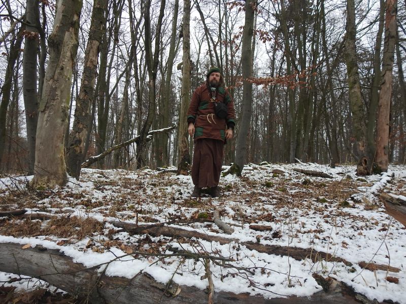 Na Boží hoře Močová u Habrůvky.  Foto: Marek Gyaneshwarpuri, samospoušť 2020.