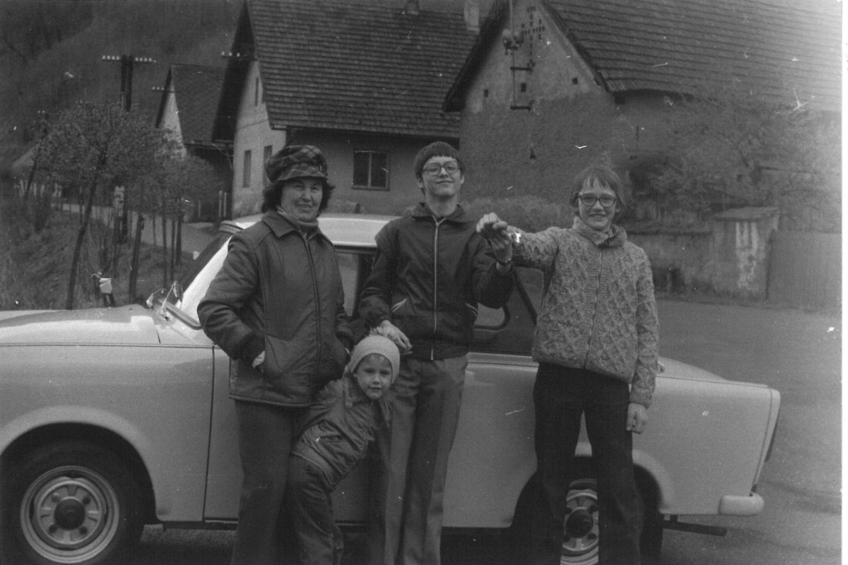 Marek Šenkyřík a Oldřich Veverka v roce 1981.