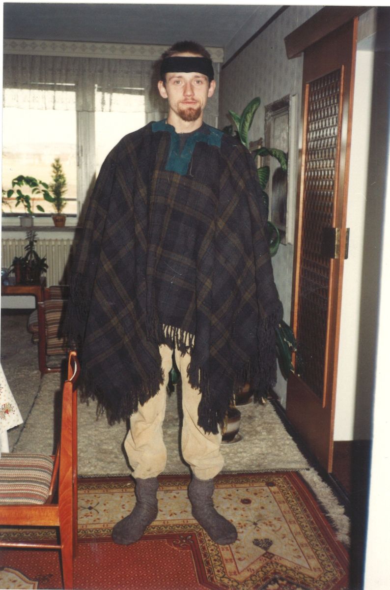 Marek Šenkyřík odchod do lesů na Ponor  1993.