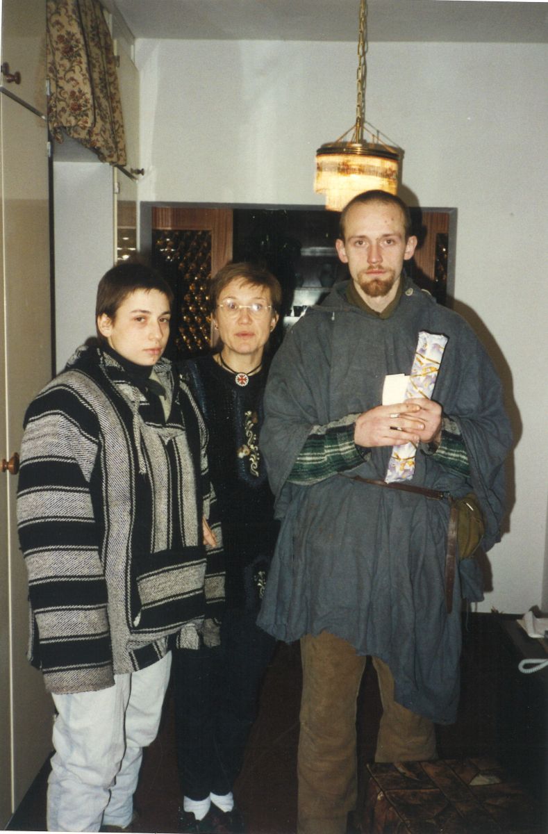 Marek Šenkyřík odchod do lesů na Ponor  1994.