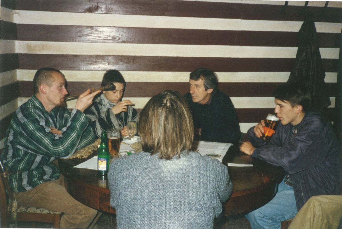 Marek Šenkyřík, odchod do lesů,  Ponor  1994.